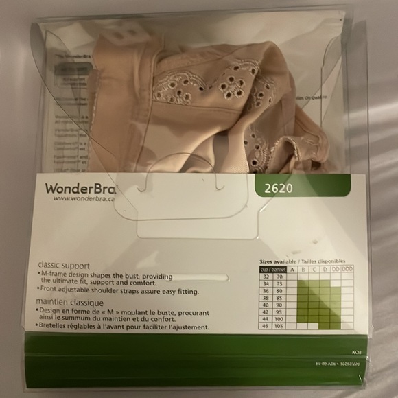 Wonderbra Women's Classic Support Wire-Free Bra 34C - Picture 5 of 5